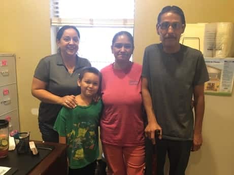 Client Juan and Family